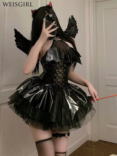 Charming Lolita Maid Dress - Sexy Christmas Cosplay Costume for Women