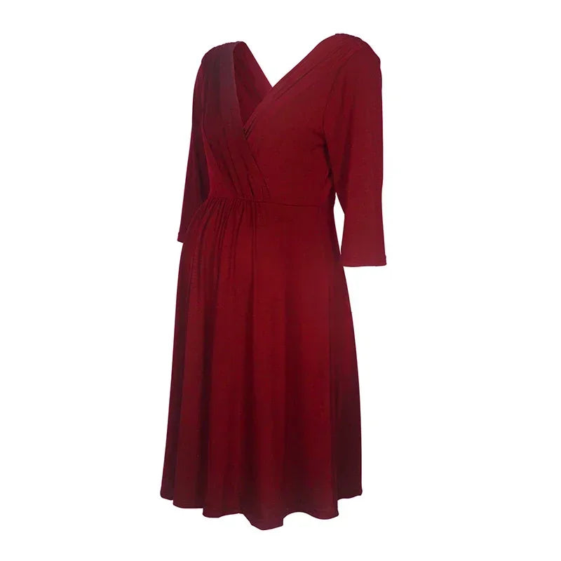 Stylish Summer Nursing Dresses for Pregnant Women - Comfortable Maternity Wear