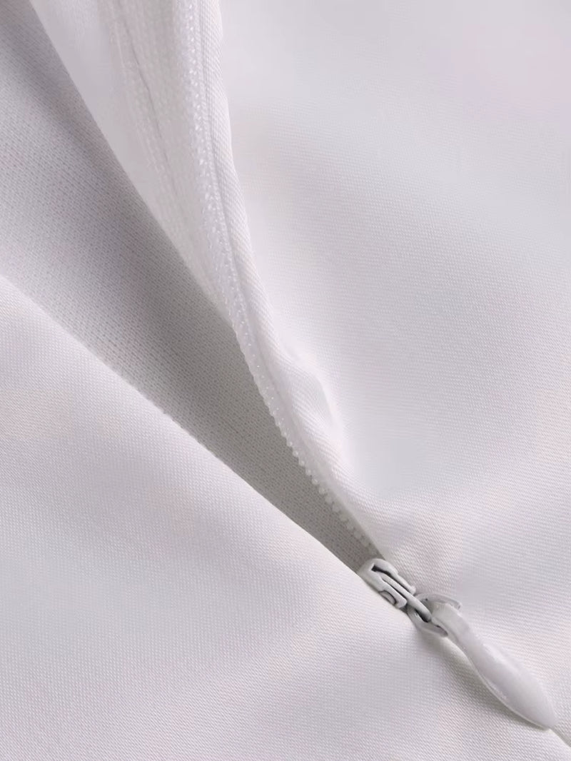 Satin Corset Midi Dress with Spaghetti Straps - Push Up Padded Bodycon for a Sexy Summer Look 2021