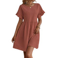 Chic & Breezy A-Line Midi Dress for Women - 2024 Summer Fashion Essential
